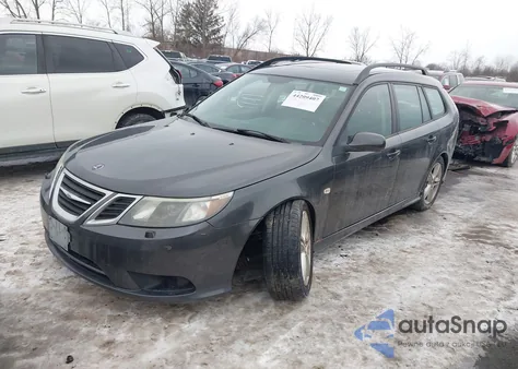 2009 Saab 9-3 2.0T from USA, damaged, VIN YS3FB52Y991019408